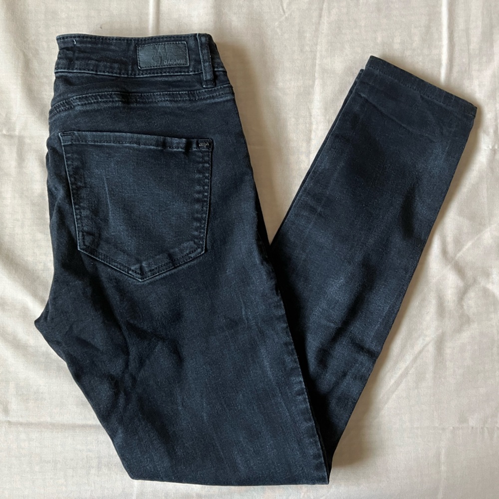 GARAGE SKINNY JEANS BLACK
